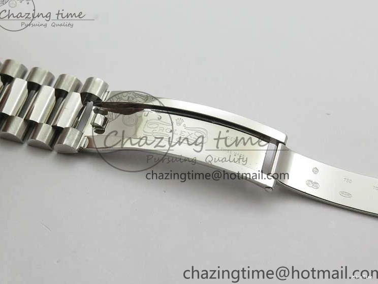 MiroTime 0111 Neat Day-Date 40mm 228239 BP New Dial Version 904 SS RG Stick Markers Dial on SS President Bracelet A 2819